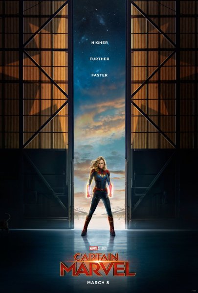 Captain Marvel-Капитан-постер-кино-MCU-комиксы