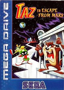 Taz in Escape from Mars