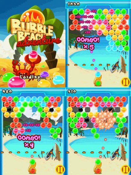 BubbleBeachAdventure 320x240 E72