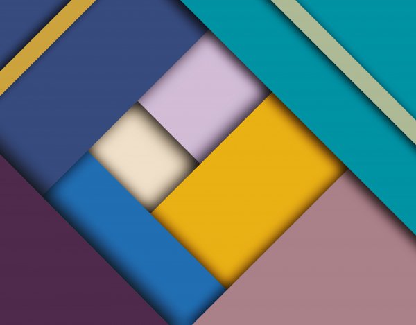 Geometry-yellow-blue-abstract-multicolored