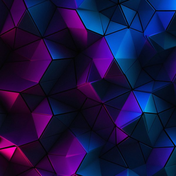 Purple-blue-geometry-pattern-triangles-depth