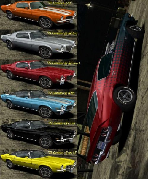 Шевроле-Camaro-1970-1973