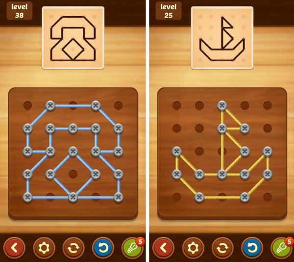 Line Puzzle: String Art 1.4.40 Мод: Мега
