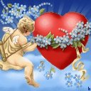 Амур и сердце