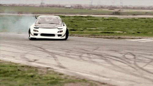 RX7 FD дрейф