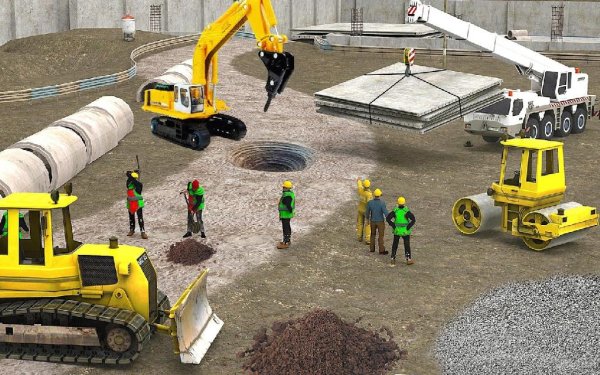 City Construction Crane Sim 3D v 1.1