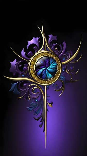 Абстракция,ювелирная,фрактал,вертикальная.05