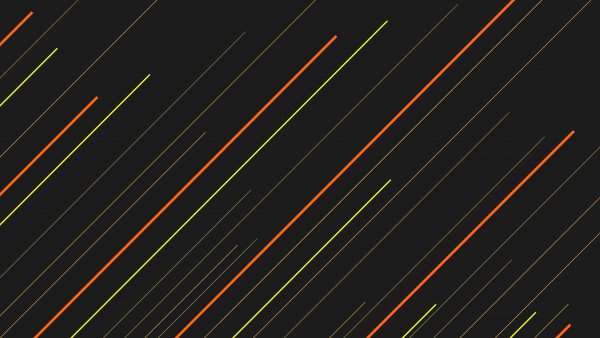 Lines-orange-black-background-yellow-diagonal