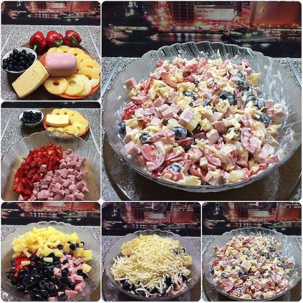 Вкусняшный салат