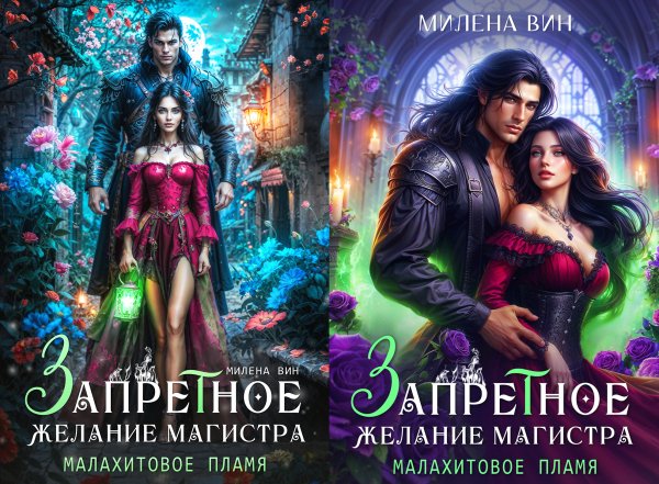 Запретное желание магистра. Малахитовое пламя - Милена Вин