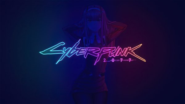 Zero Two Darling In The Franxx Anime Cyberpunk 2077