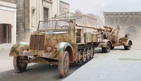 Sd.Kfz.7 Late Production mit 8.8cm FlaK 36 - 37 (Copy)