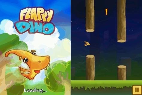 Flappy Dino 320x240