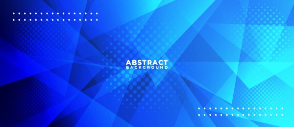 Polygon-blue-multicolor-geometric-abstract-background