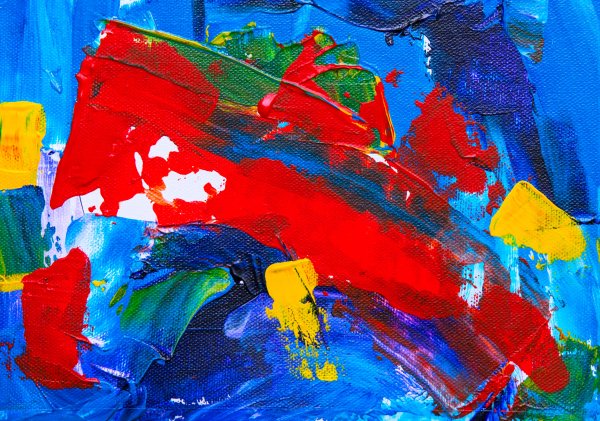 Red-blue-brushstrokes-vibrant-canvas