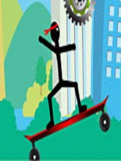 Stickman Skateboard Bike Challenge