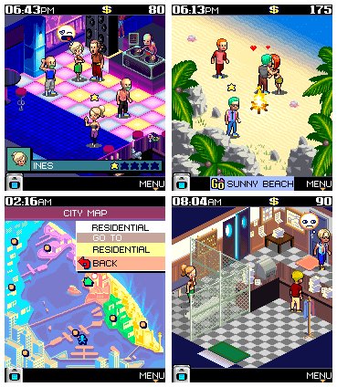 Miami Night Single in the City 480x800