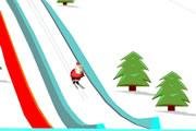 Santa Super Skiing