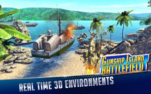 GUNSHIP ISLAND BATTLEFIELD v.1.0