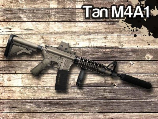 Tan M4A1