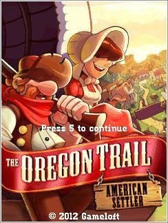 The Oregon Trail: American Settlers W810i
