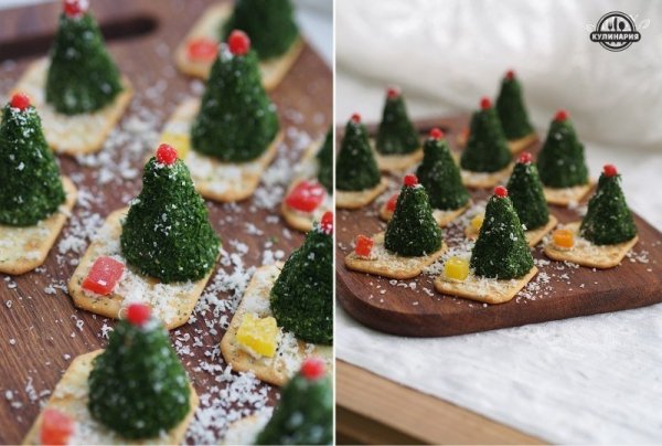 Сырные Ёлочки