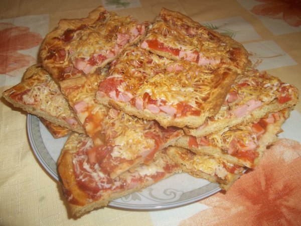 Хрустящая пицца