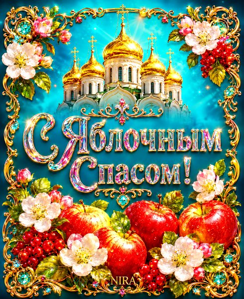 С Яблочным Спасом