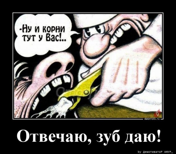 Зуб даю...