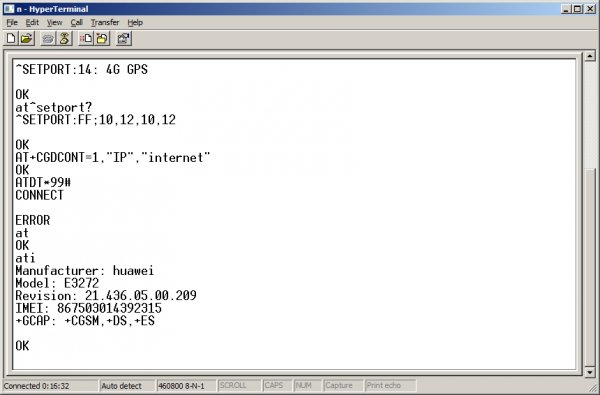 HyperTerminal