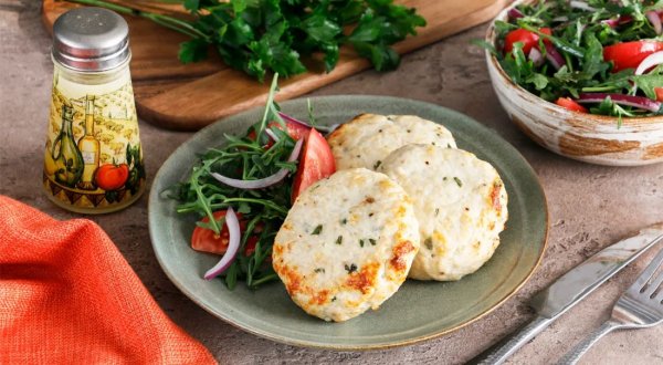 Котлеты из курицы - с творогом