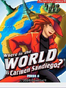 Carmen Sandiego SonyEricsson 240x320 EN
