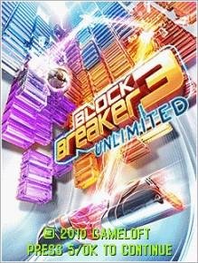 Block Breaker 3 Unlimited RU SE 240x320