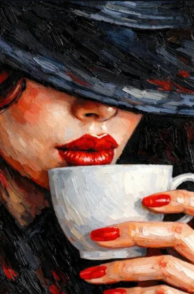 Женщина в шляпе