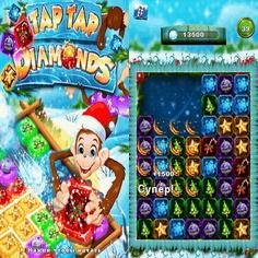 Xmas Tap Tap Diamonds 240x320 touch RUS