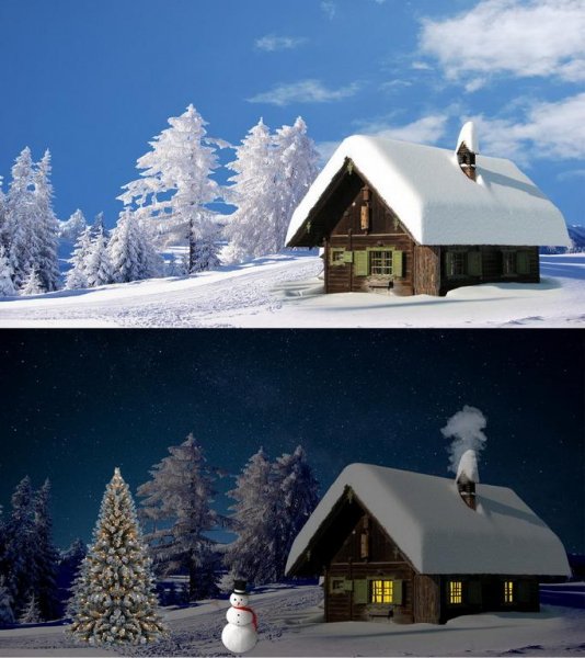 Winter Landscape FULL SCREEN