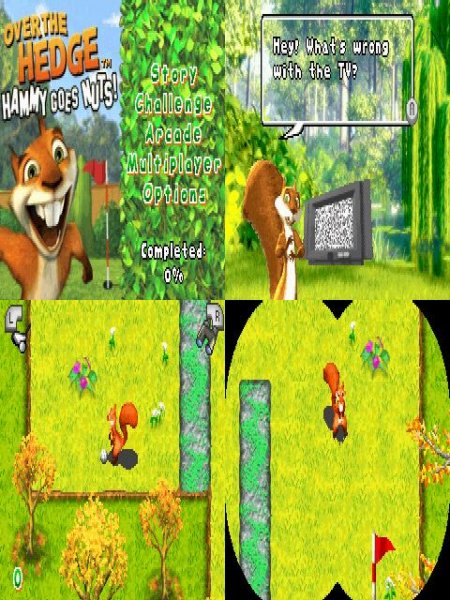 Over the Hedge-Hammy Goes Nuts GBA