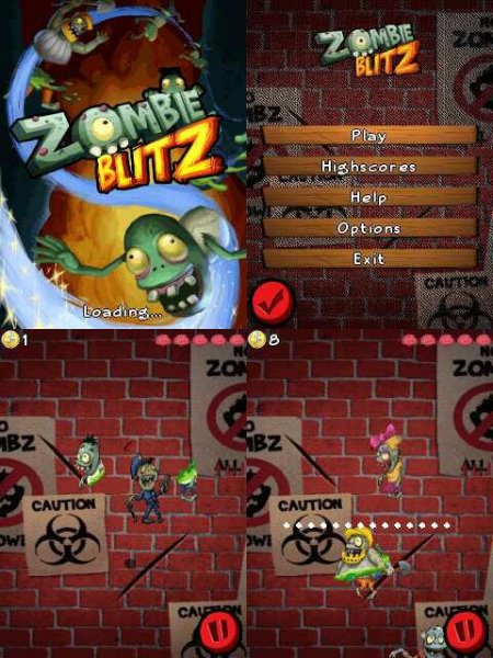 Zombie Blitz 480x800