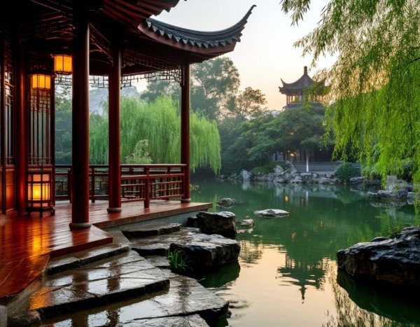 Восточный пейзаж