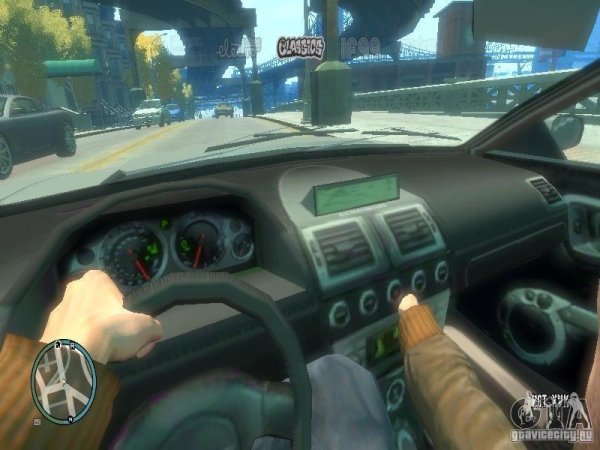 Вид из авто для GTA 4