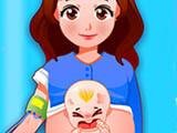 Mom Give Birth newborn Babys
