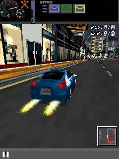 3D NFS Underground 2 240x320 se