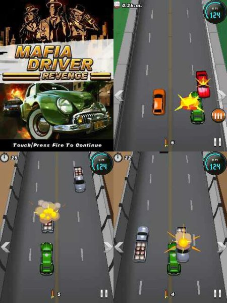 Mafia Driver Revenge 240x320