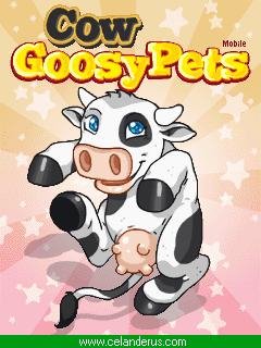 GoosyPetsCow