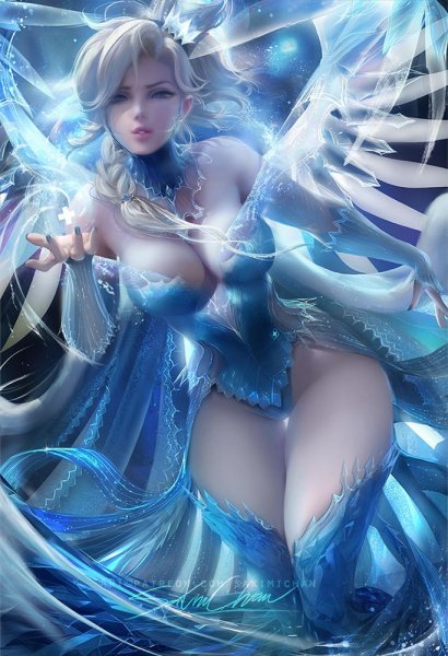 Sakimichan (Yue Wang) - Snow angel