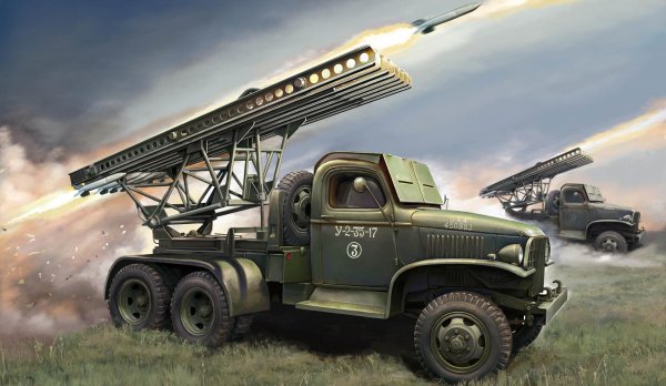 GMC CCKW-352 with BM13 - 16 Katyusha (Copy)