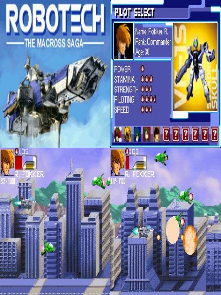 Robotech-The Macross Saga GBA