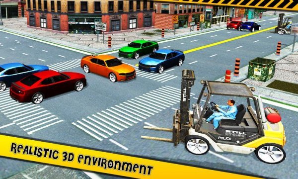 City Traffic Police Forklift Simulator v1.0