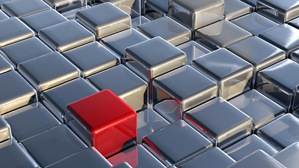 Red-silver-cubes-metallic-geometry