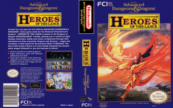 Nes ADDHeroesoftheLance